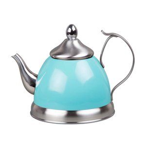 Nobili-Tea 1 Qt/ 32 Ounce Stainless Steel Tea Kettle by Creative Home